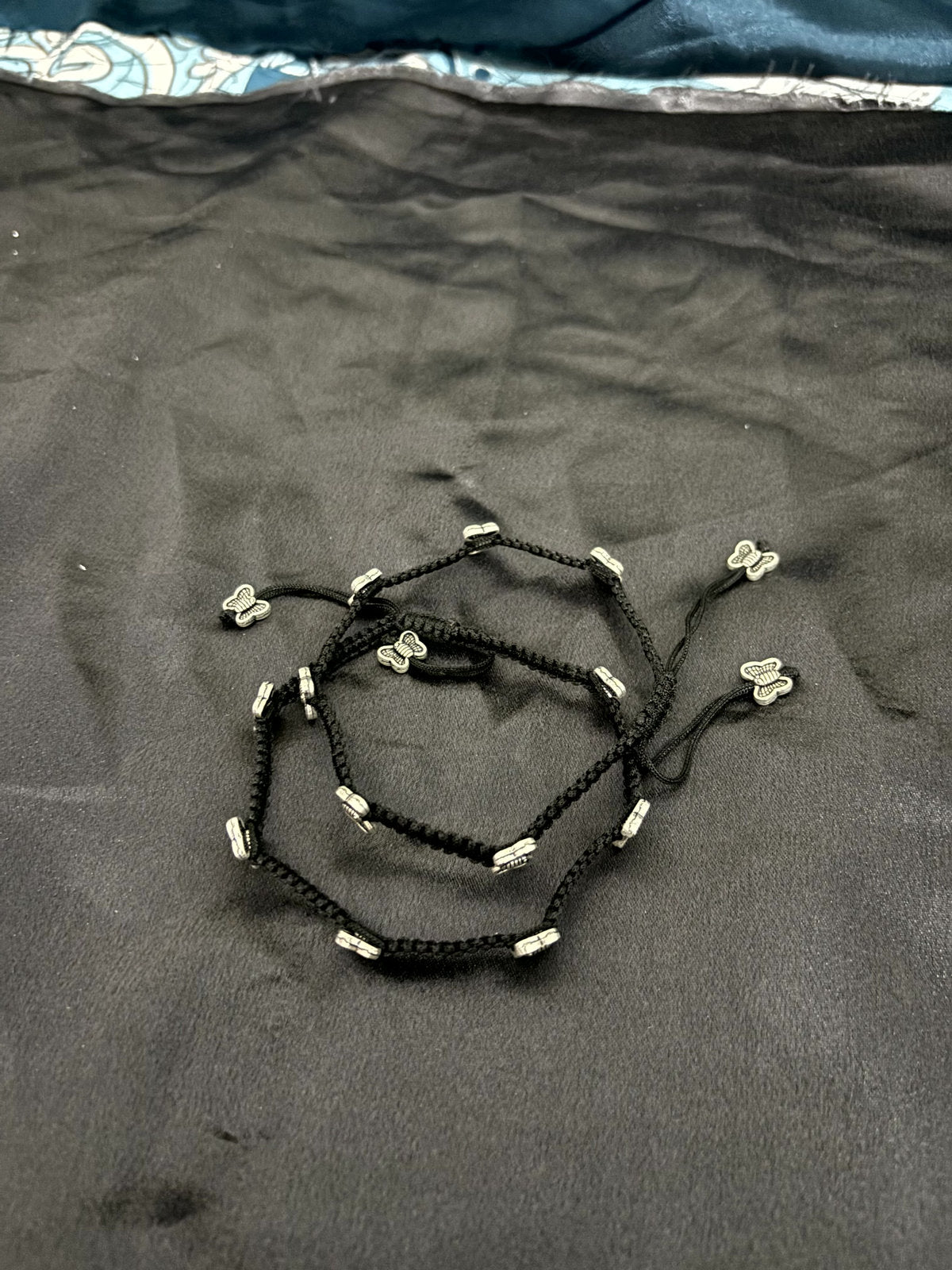 Butterfly Threaded Anklet