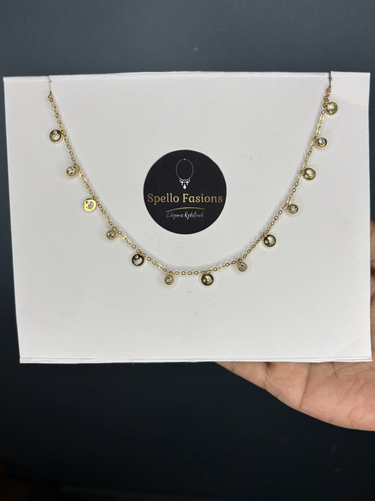 Baby Footprint Chains